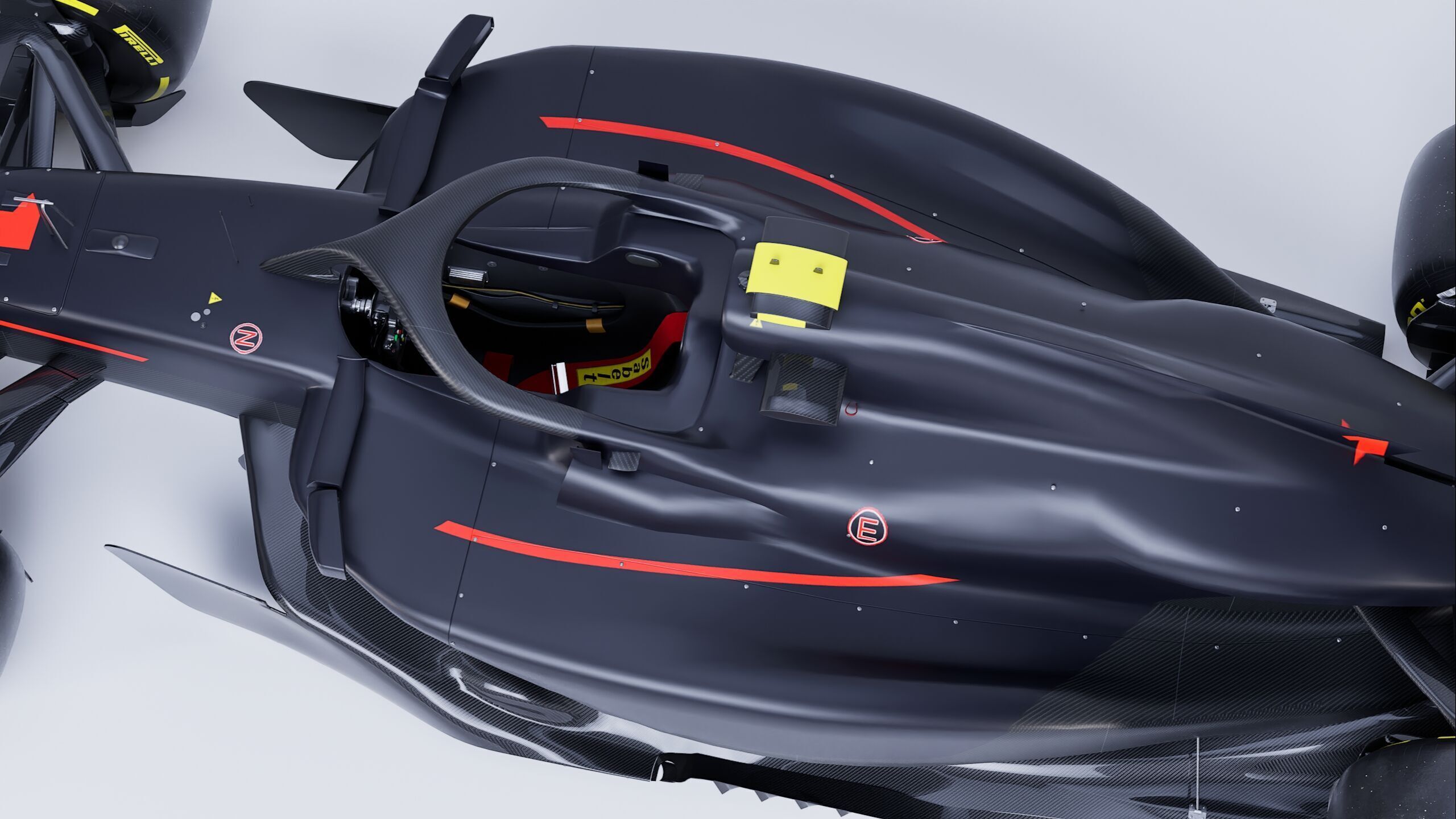 F1 2025 RB21 Formula 1 Race Car Low-poly 3D model Low-poly 3D model_14