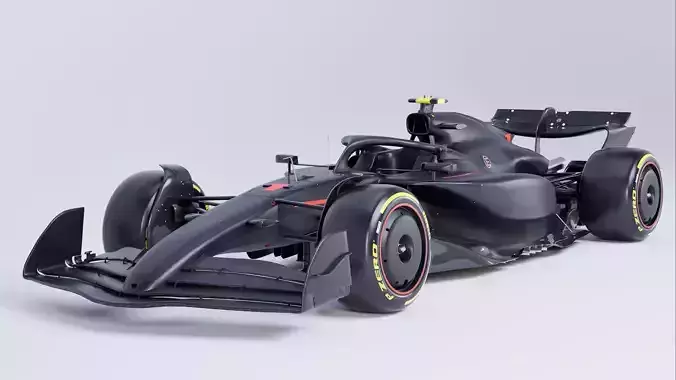 F1 2025 RB21 Formula 1 Race Car Low-poly 3D model Low-poly 3D model