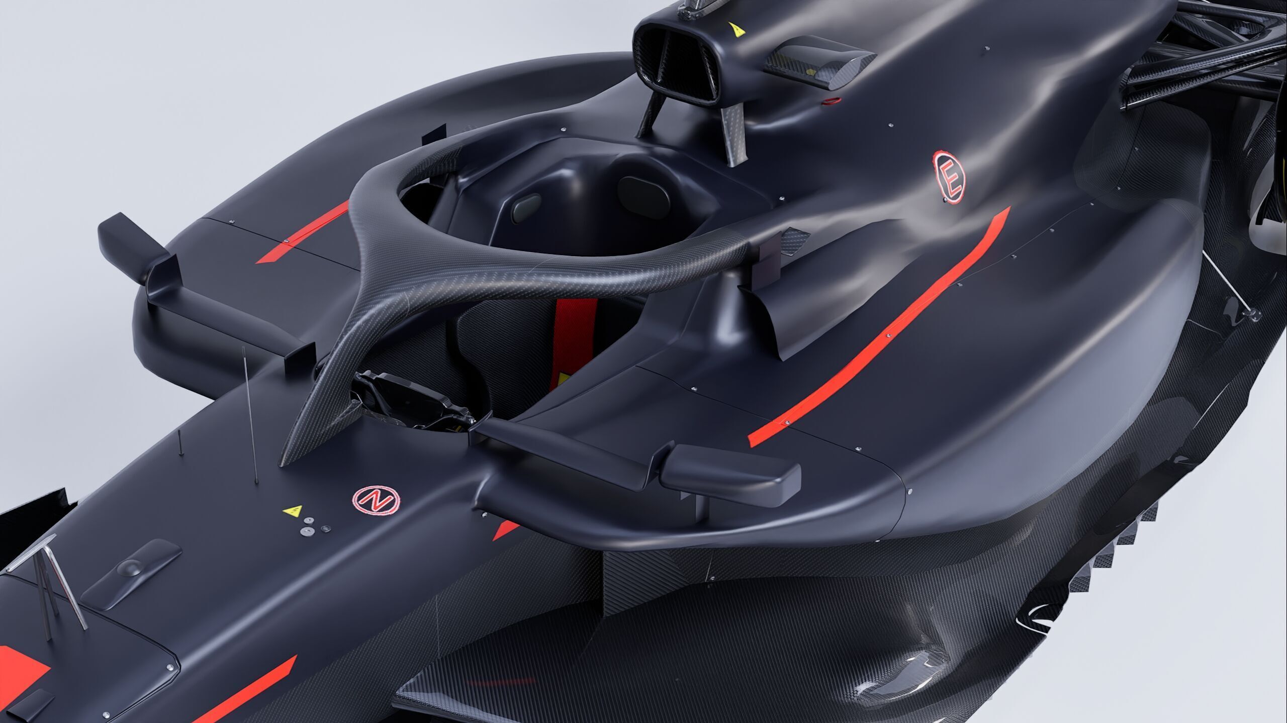 F1 2025 RB21 Formula 1 Race Car Low-poly 3D model Low-poly 3D model_13