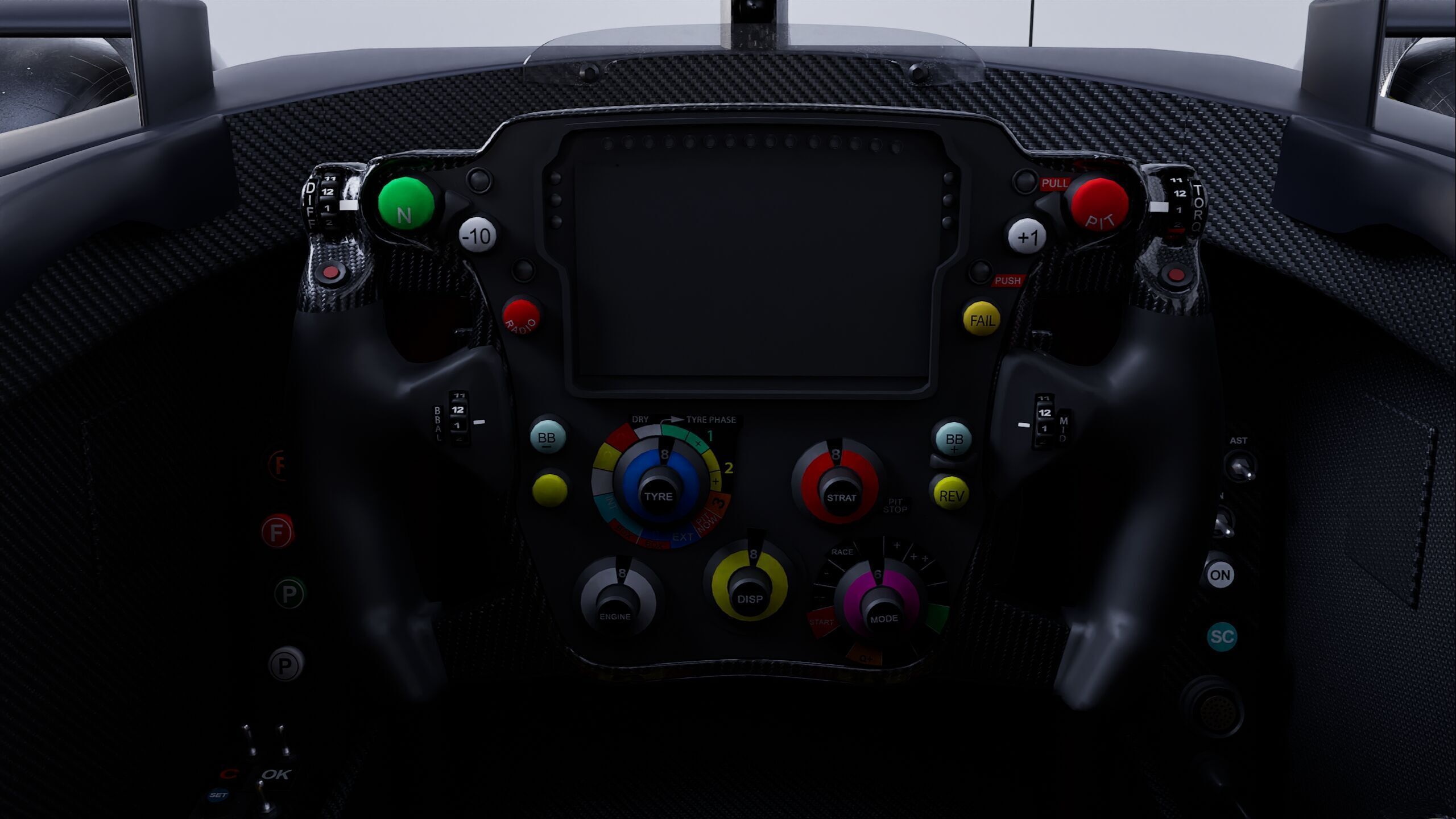 F1 2025 RB21 Formula 1 Race Car Low-poly 3D model Low-poly 3D model_2