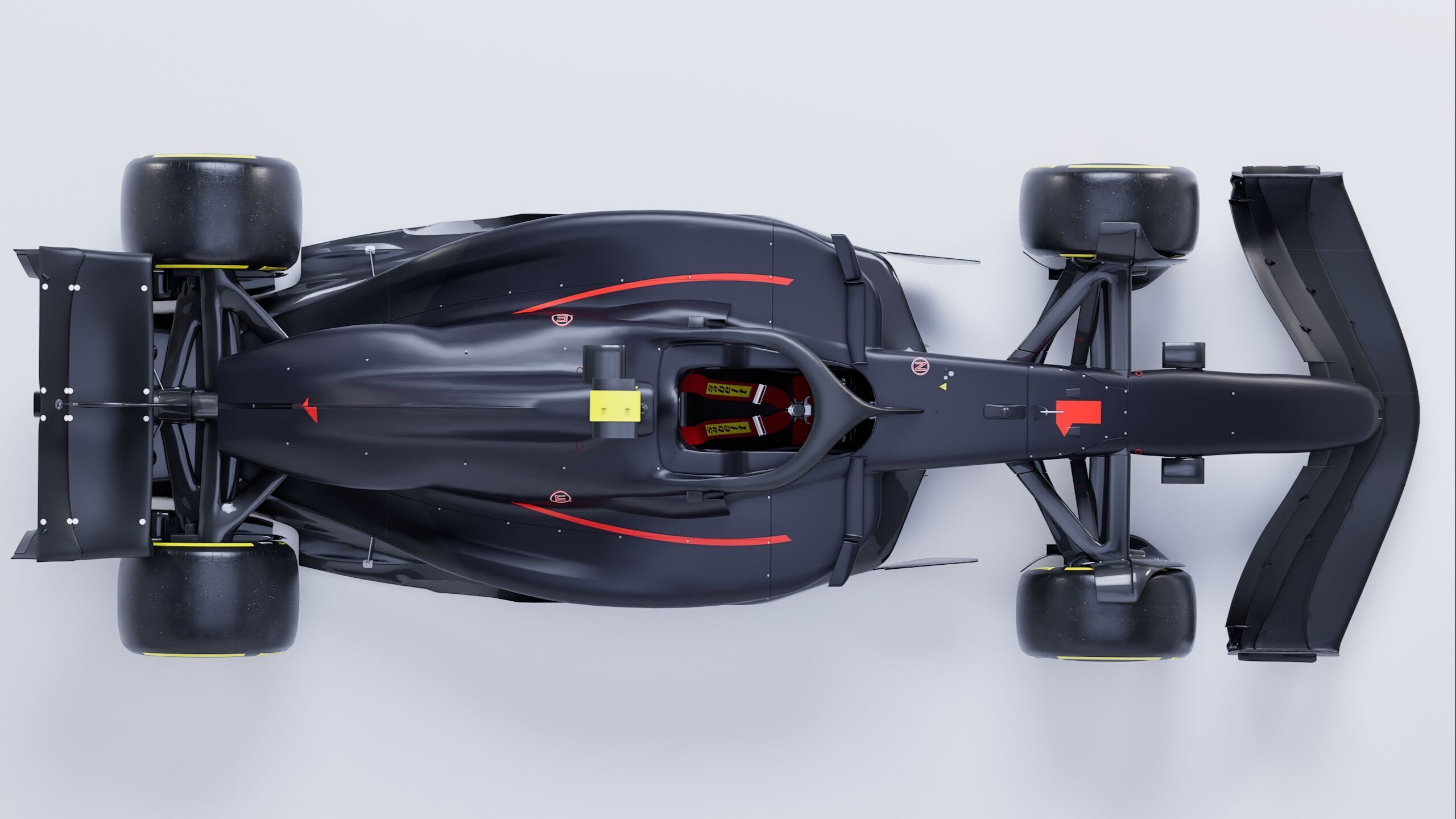 F1 2025 RB21 Formula 1 Race Car Low-poly 3D model Low-poly 3D model_12