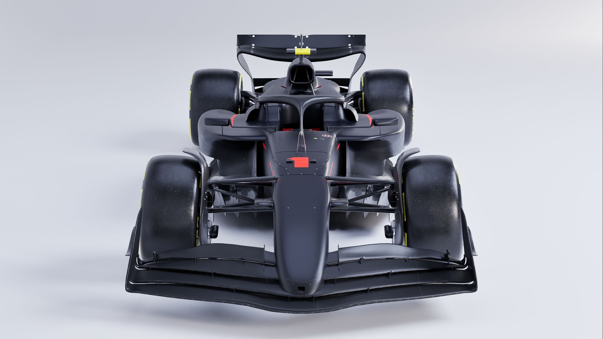 F1 2025 RB21 Formula 1 Race Car Low-poly 3D model Low-poly 3D model_3