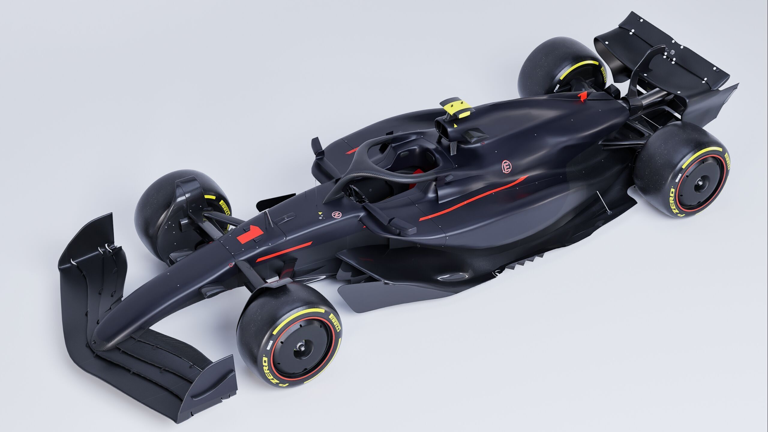 F1 2025 RB21 Formula 1 Race Car Low-poly 3D model Low-poly 3D model_10