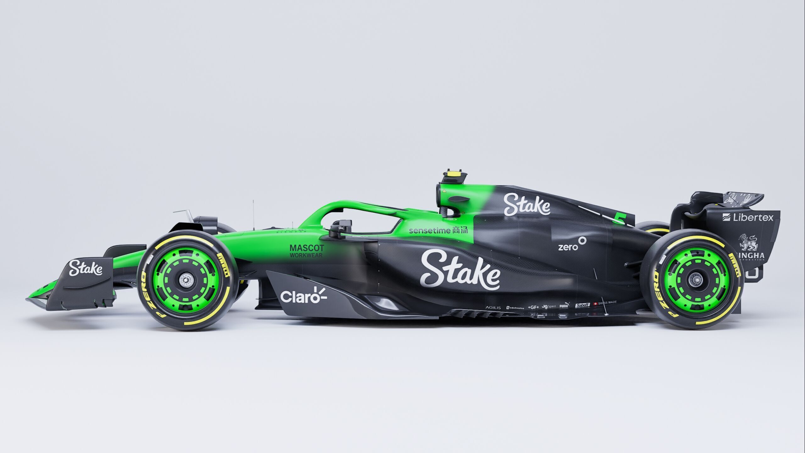 F1 2025 Sauber C45 Formula 1 Race Car Low-poly 3D model Low-poly 3D model_1