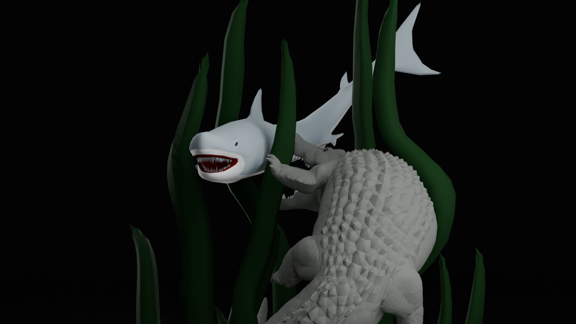 Surabaya Statue 3D model_20