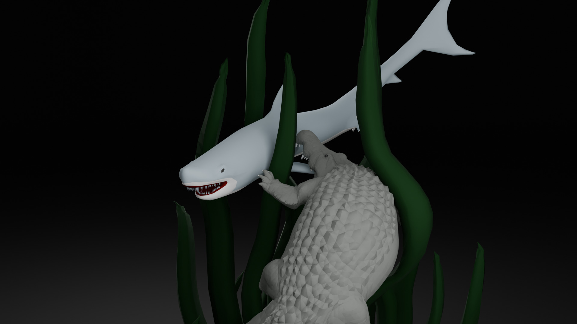 Surabaya Statue 3D model_19