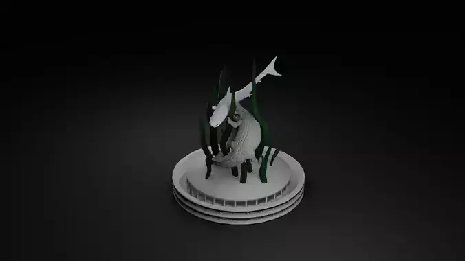 Surabaya Statue 3D model
