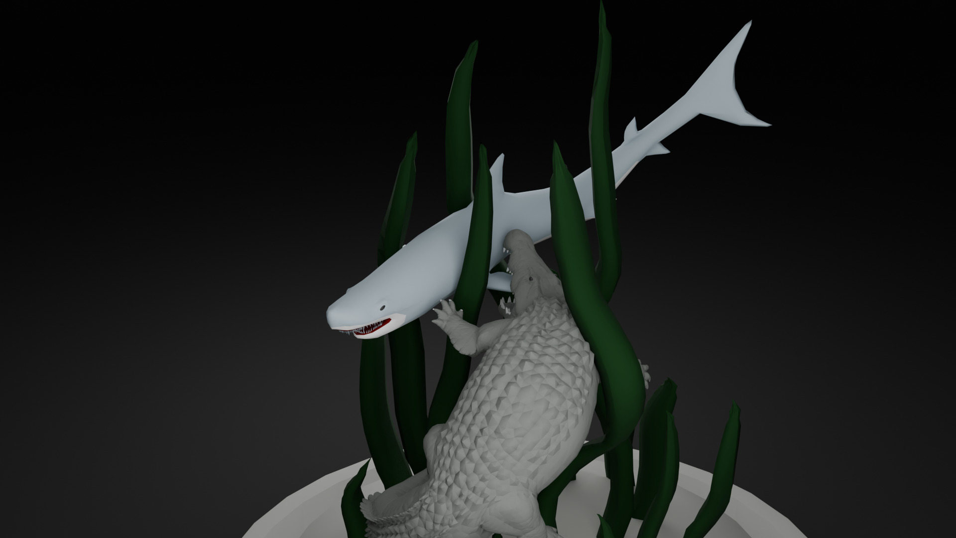 Surabaya Statue 3D model_18