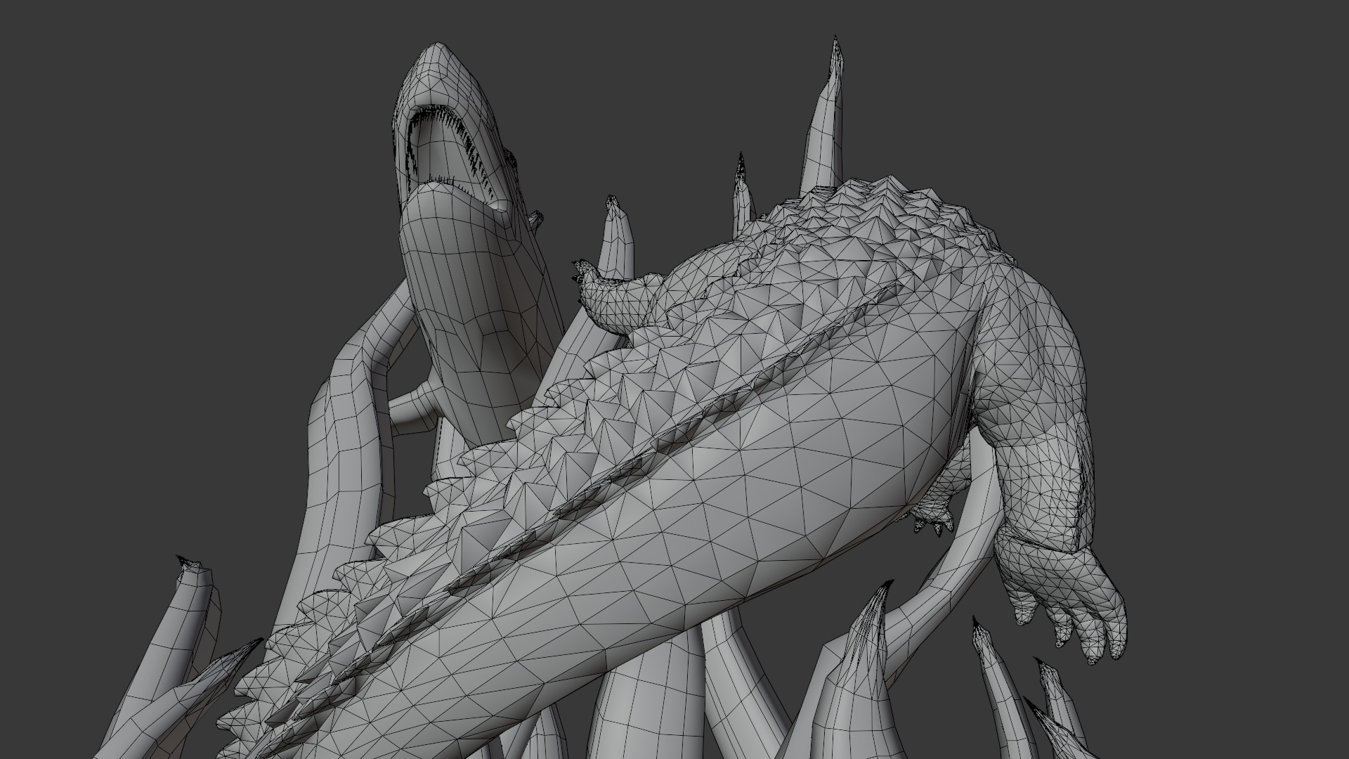 Surabaya Statue 3D model_30