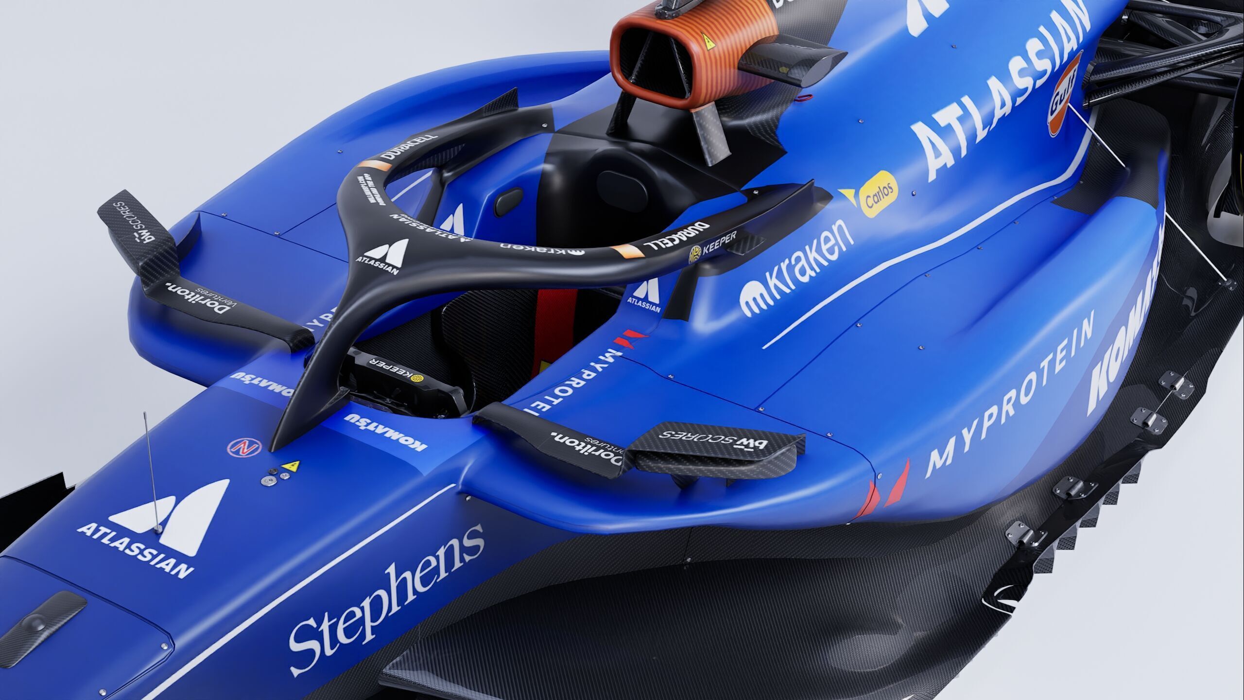 F1 2025 Williams FW47 Formula 1 Race Car Low-poly 3D model Low-poly 3D model_13