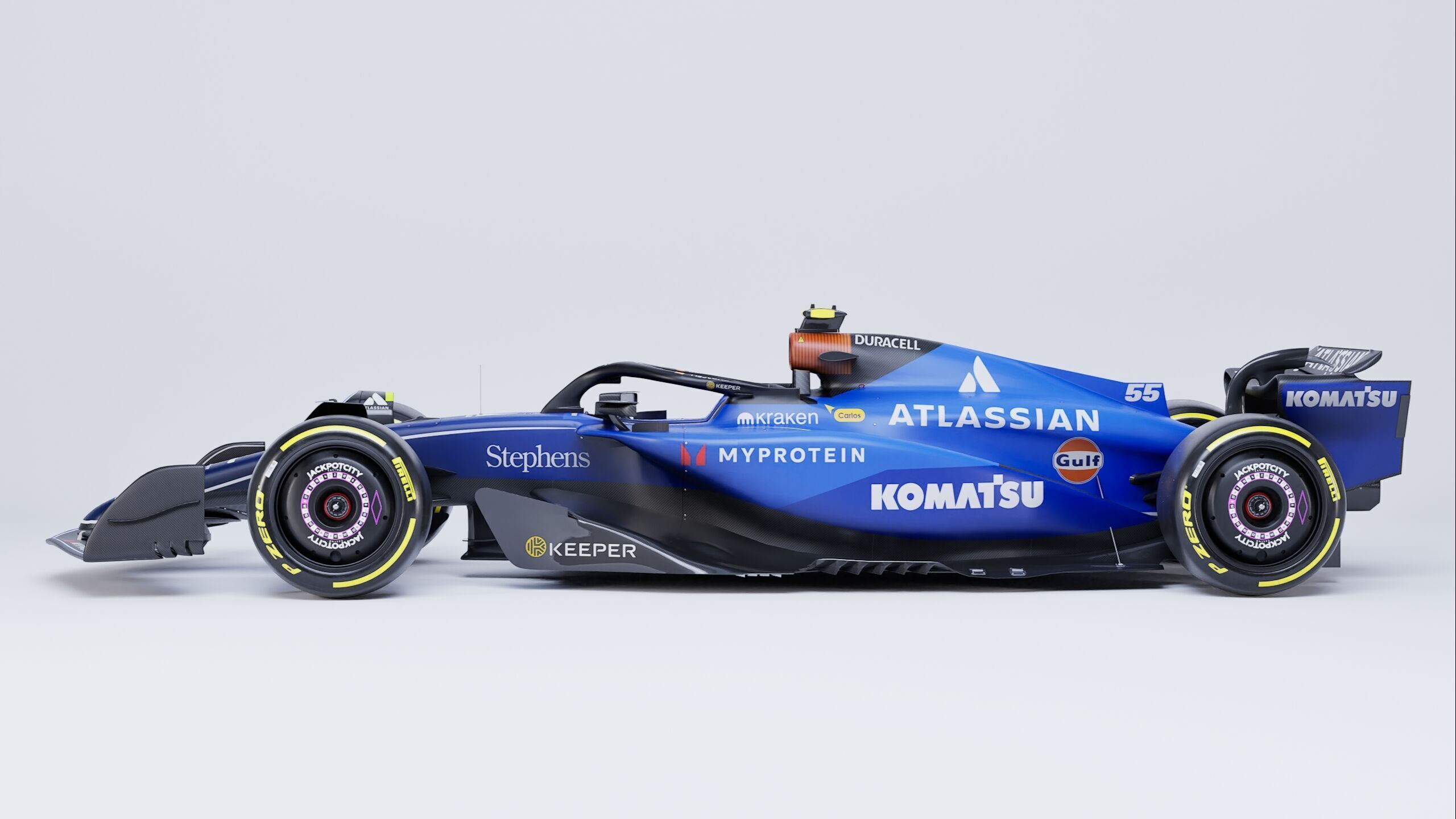 F1 2025 Williams FW47 Formula 1 Race Car Low-poly 3D model Low-poly 3D model_1