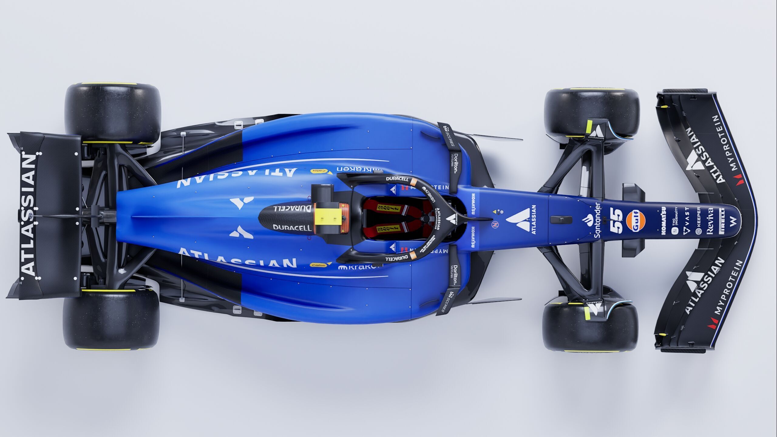 F1 2025 Williams FW47 Formula 1 Race Car Low-poly 3D model Low-poly 3D model_12