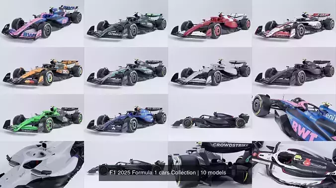 F1 2025 Formula 1 cars Collection 