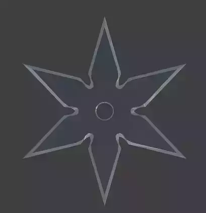 Shurikens- Low-Poly