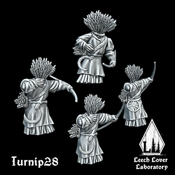 Ustilago Ttritici Wheat Chaff for Turnip28 3D print model_3