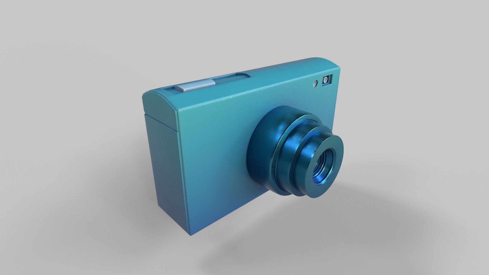 stylish cartoon camera 3D model_5