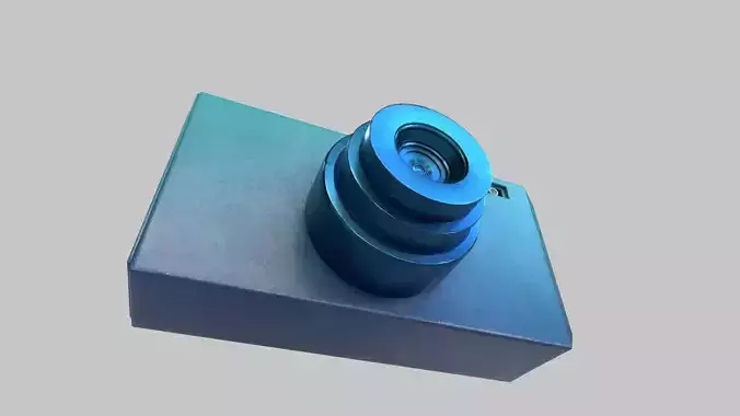 stylish cartoon camera