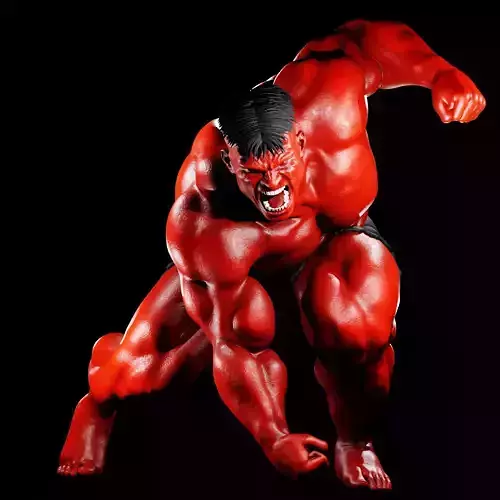 RED HULK - CAPTAIN AMERICA BRAVE NEW WORLD - FIGURE 3D print model