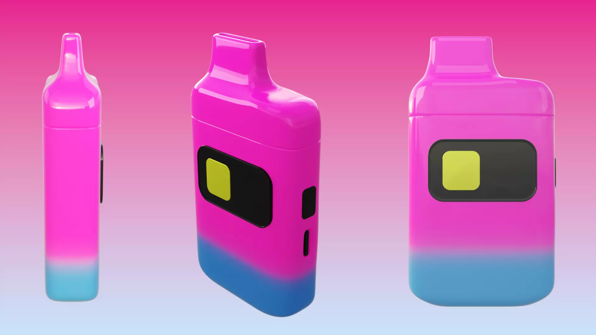 Sweet High Disposable Vape 3D model