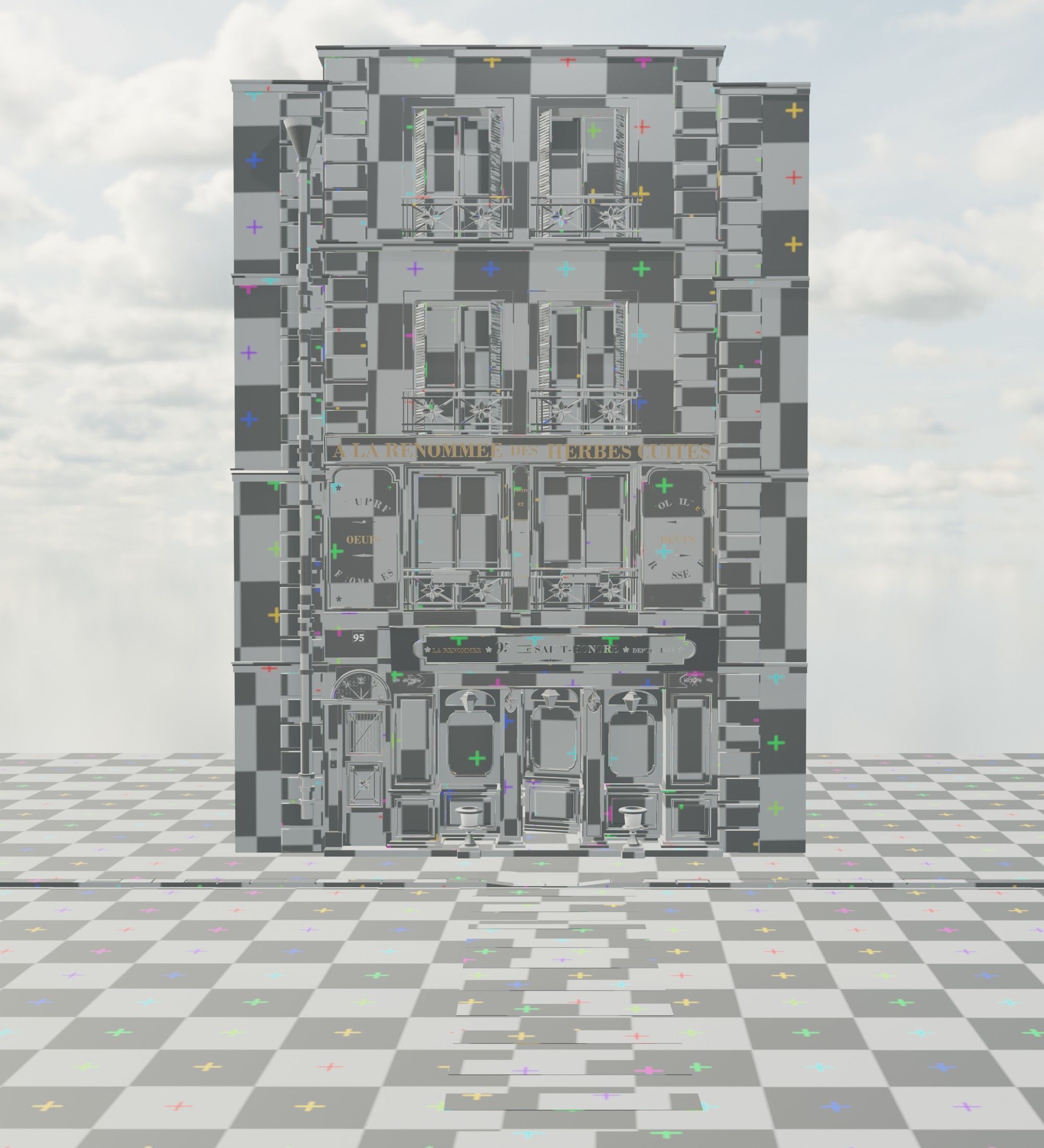 Paris Collection High Quality 3D Model Pack _94