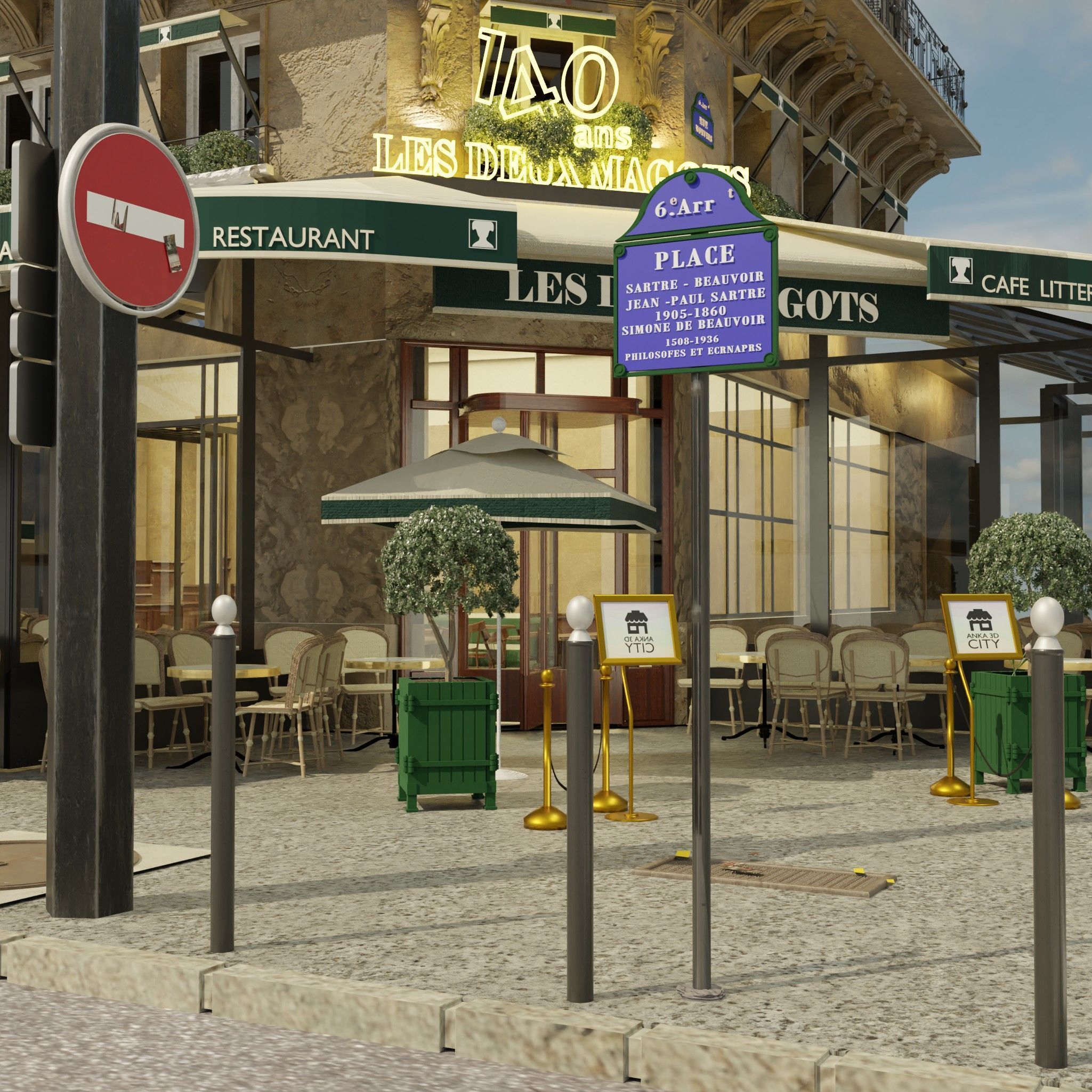 Paris Collection High Quality 3D Model Pack _107