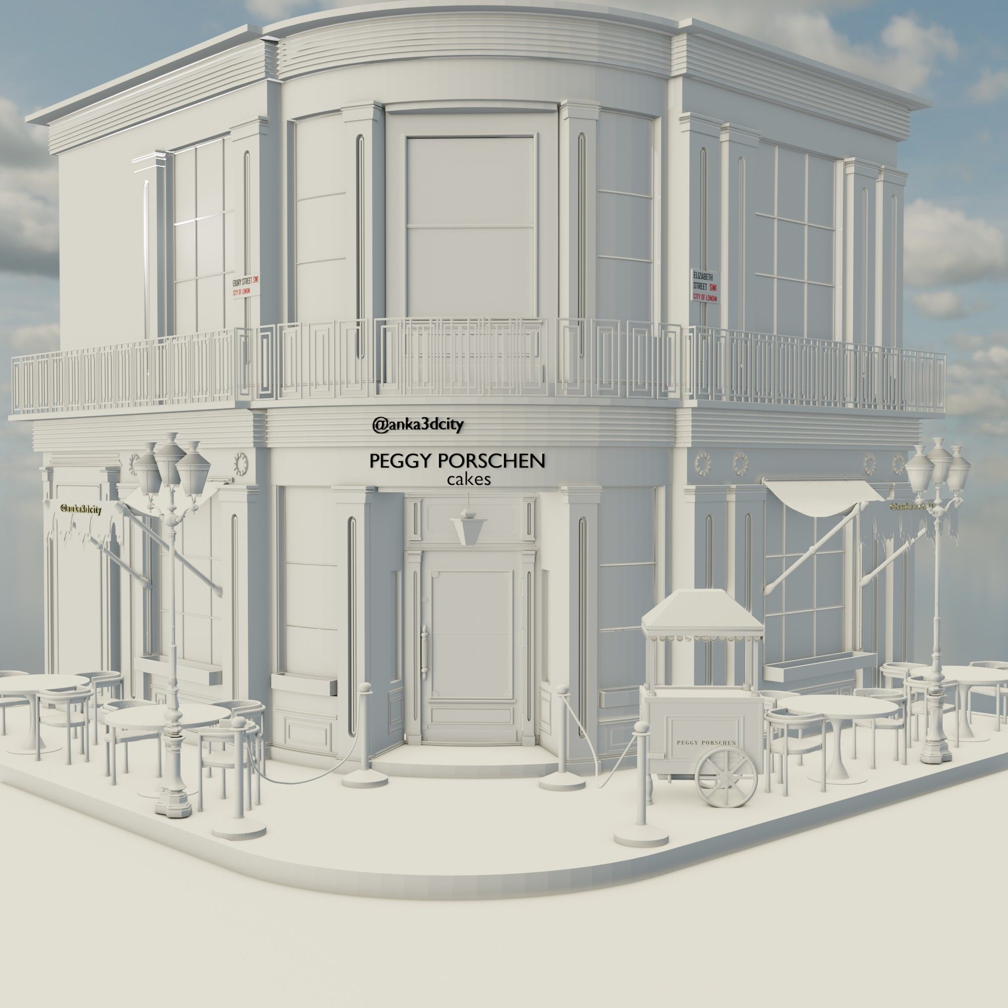 Paris Collection High Quality 3D Model Pack _123