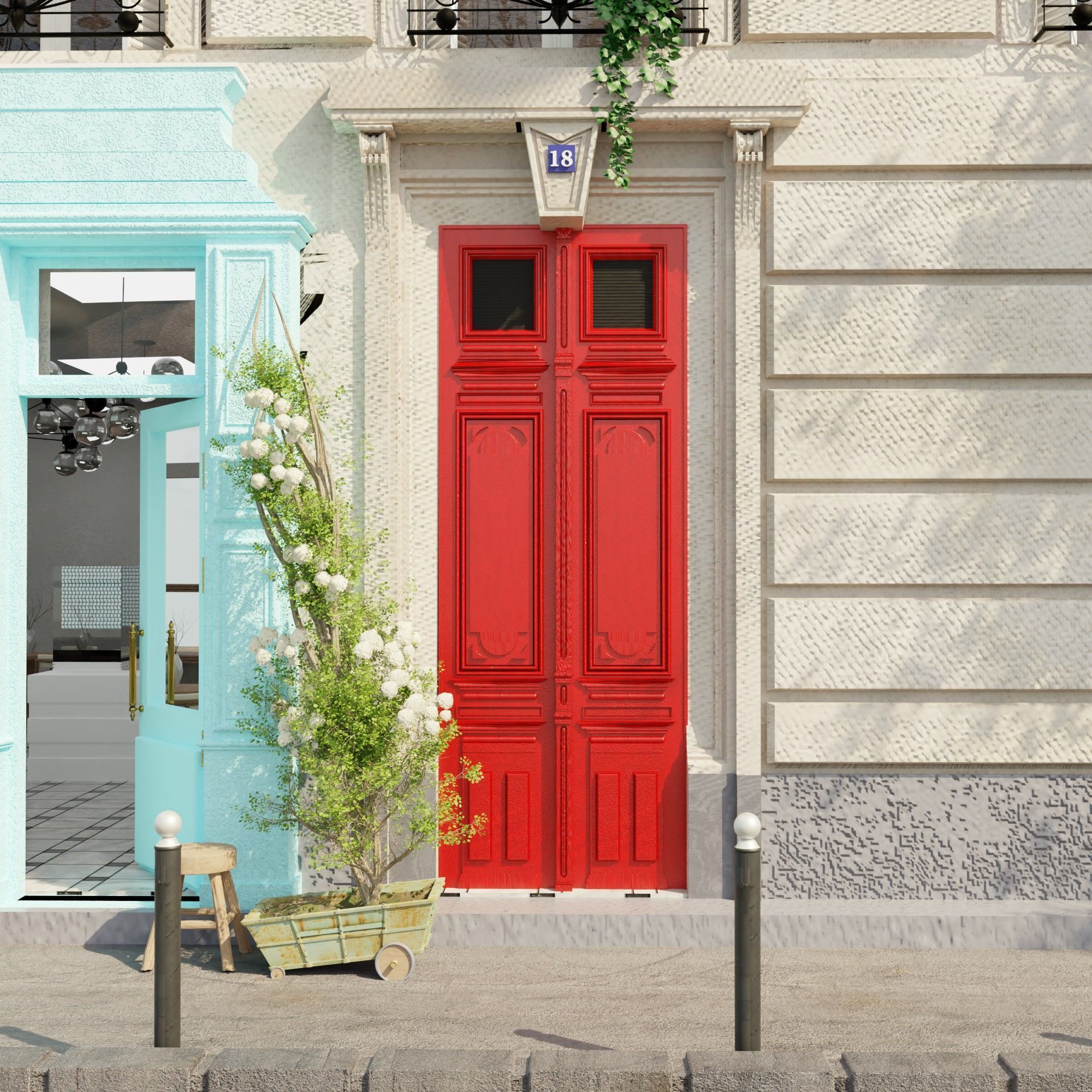 Paris Collection High Quality 3D Model Pack _58
