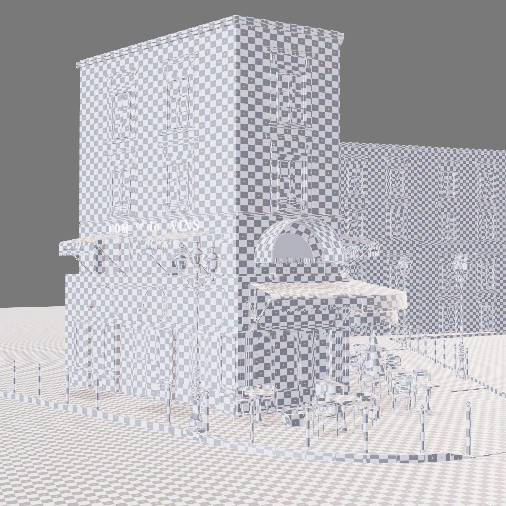 Paris Collection High Quality 3D Model Pack _34