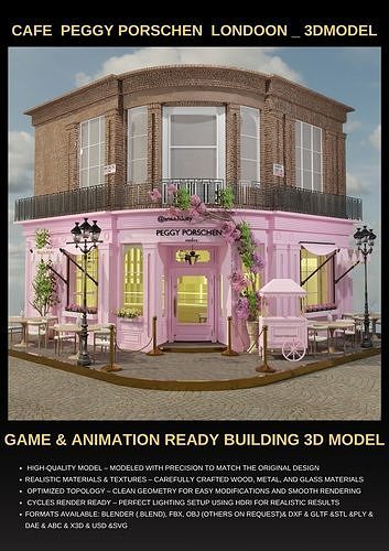 Paris Collection High Quality 3D Model Pack 6