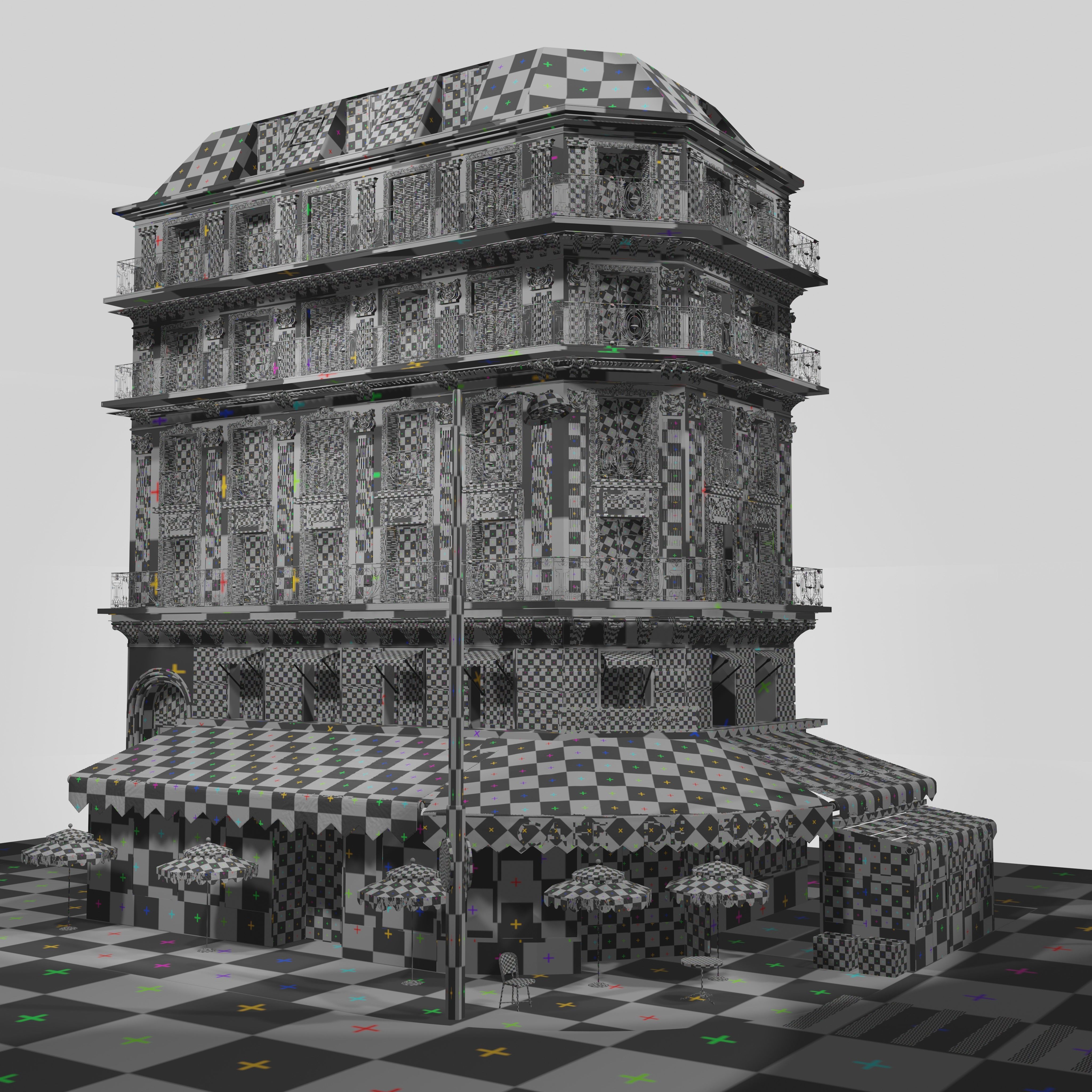 Paris Collection High Quality 3D Model Pack _23