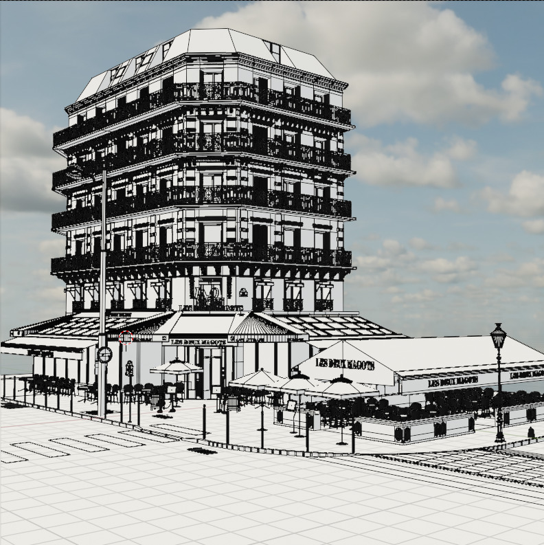 Paris Collection High Quality 3D Model Pack _113