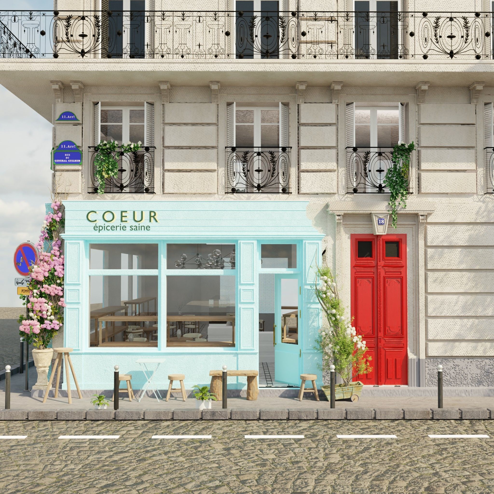 Paris Collection High Quality 3D Model Pack _64