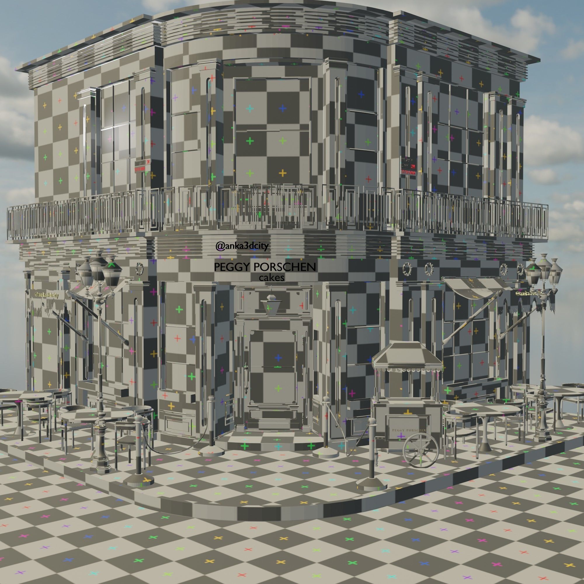Paris Collection High Quality 3D Model Pack _122