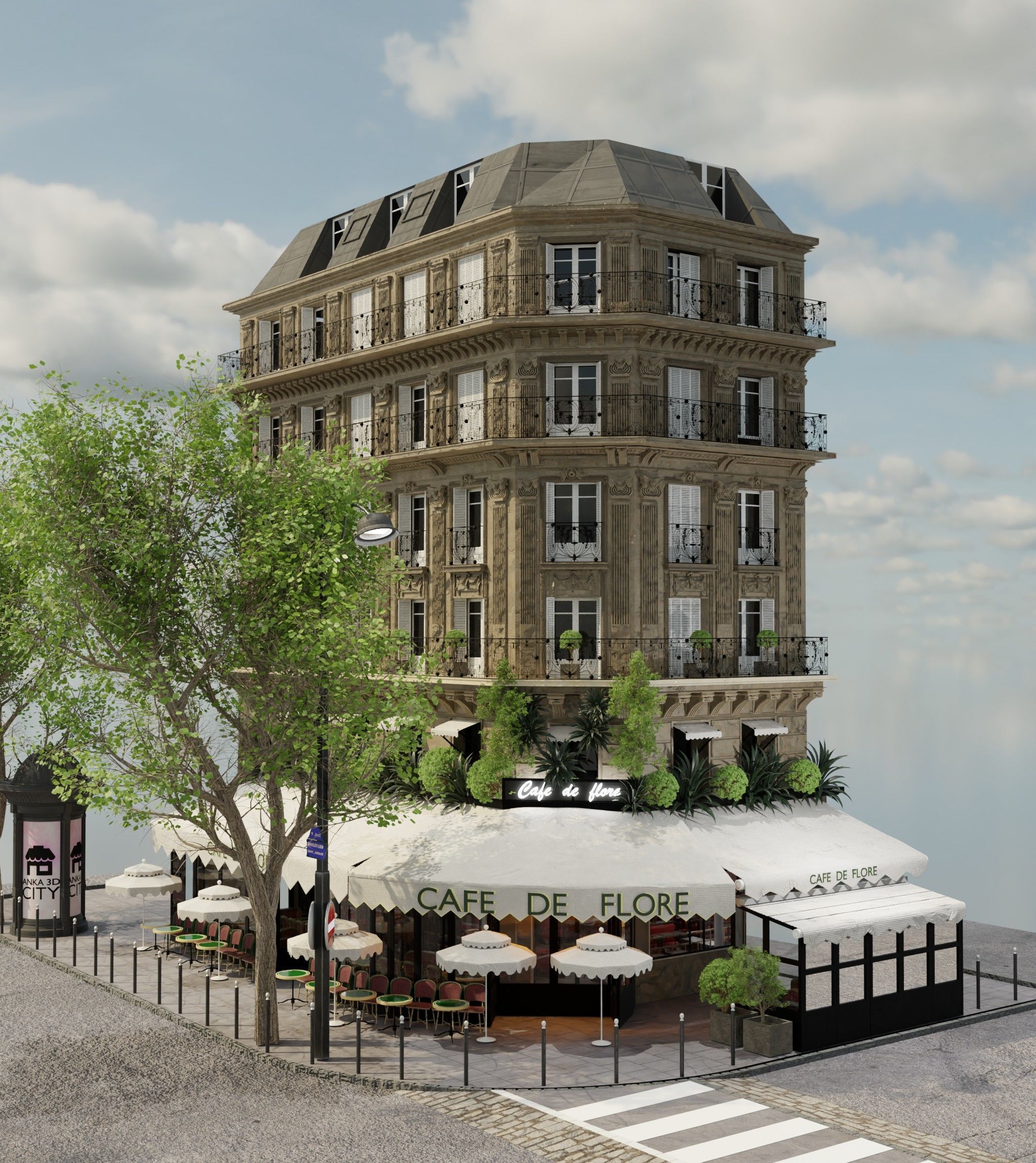 Paris Collection High Quality 3D Model Pack _13