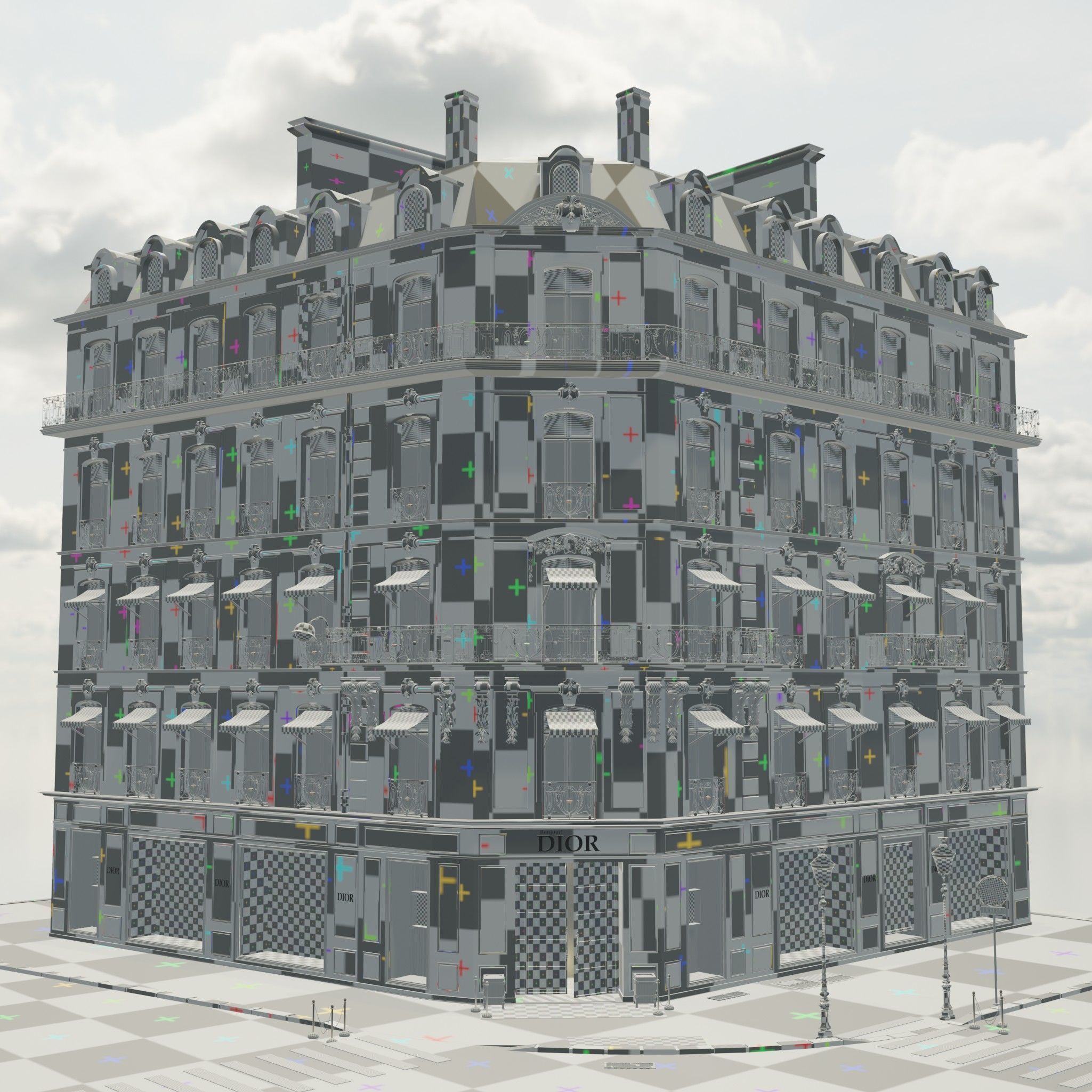 Paris Collection High Quality 3D Model Pack _46