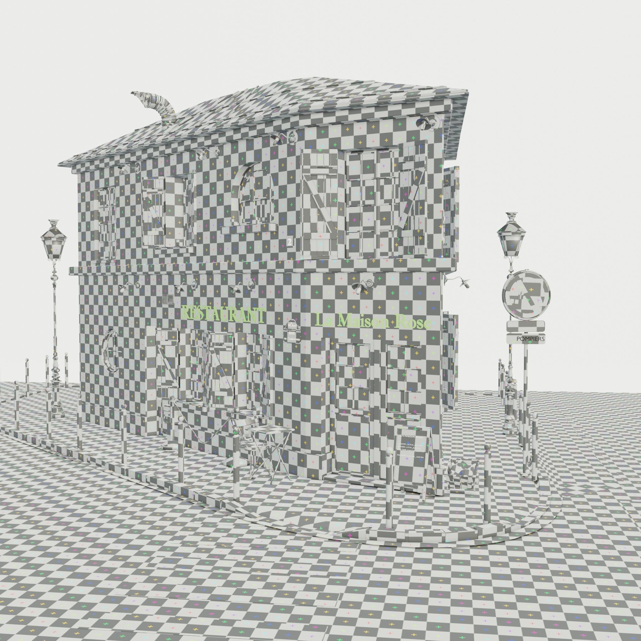 Paris Collection High Quality 3D Model Pack _84