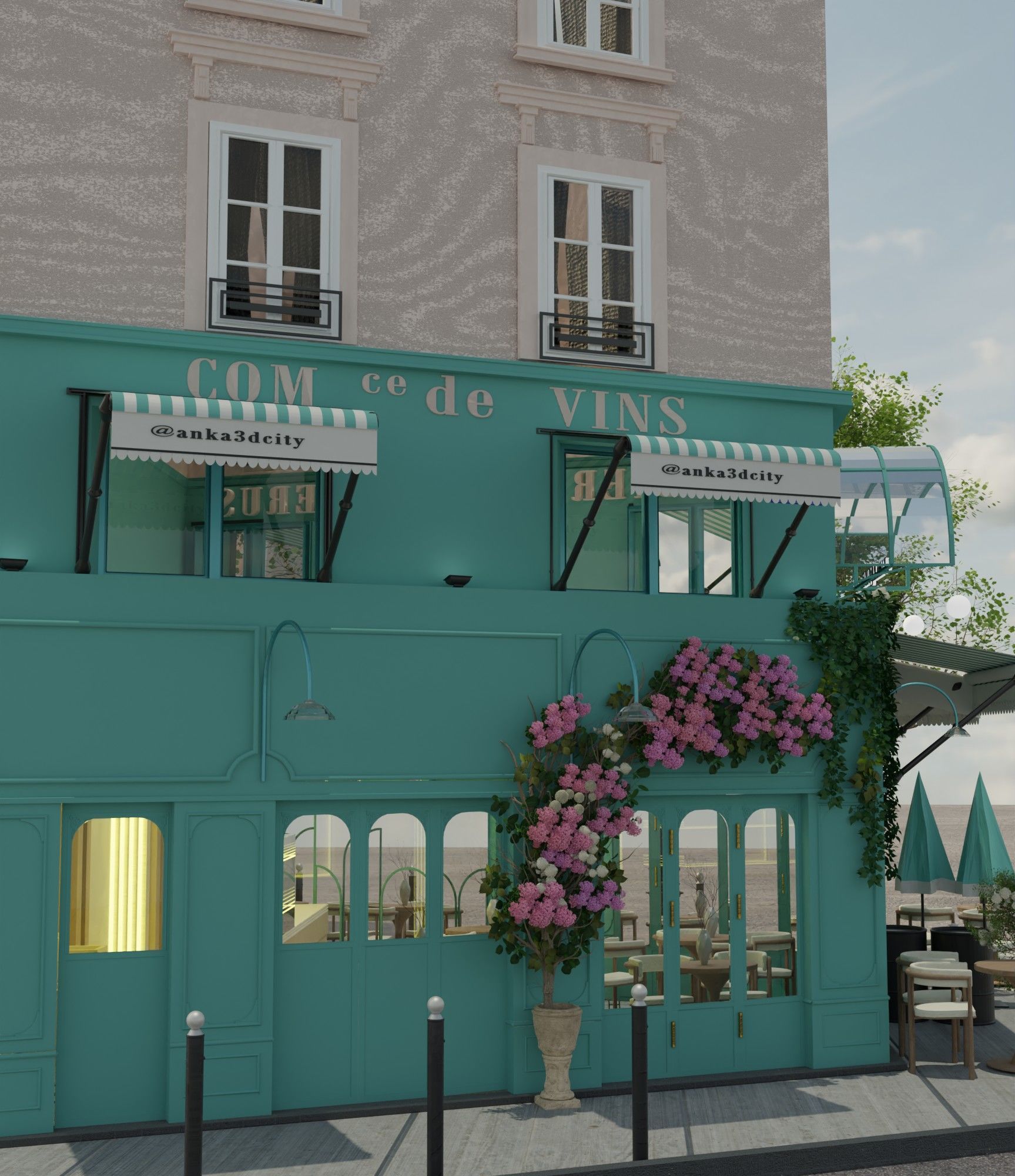 Paris Collection High Quality 3D Model Pack _31