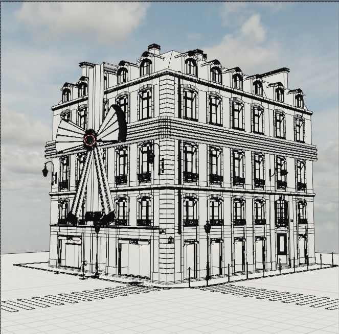 Paris Collection High Quality 3D Model Pack _56