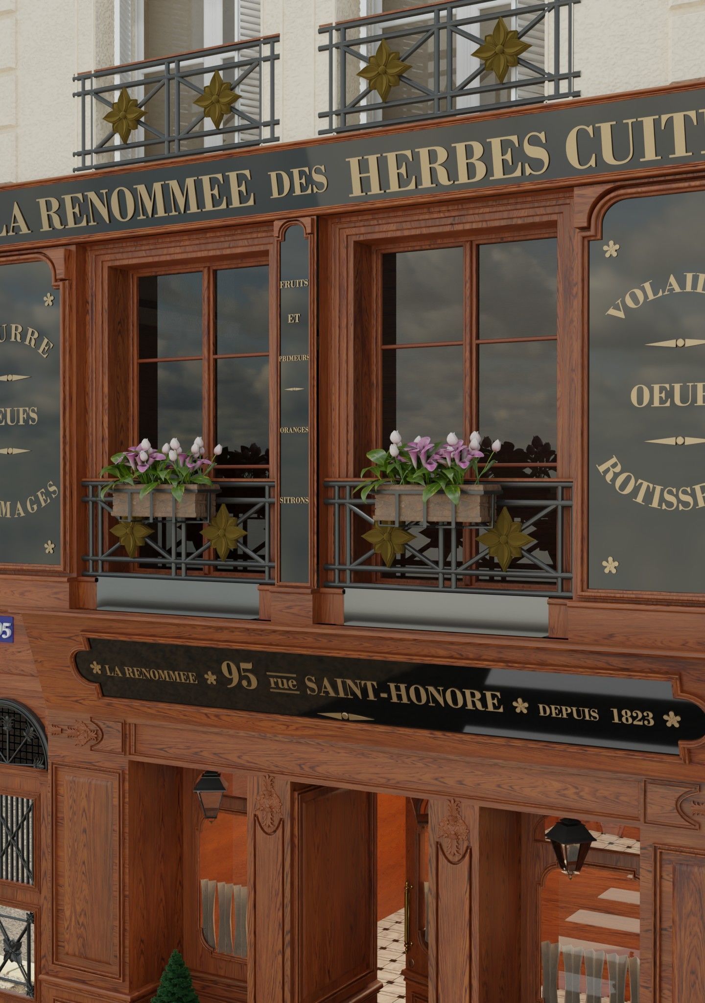 Paris Collection High Quality 3D Model Pack _91