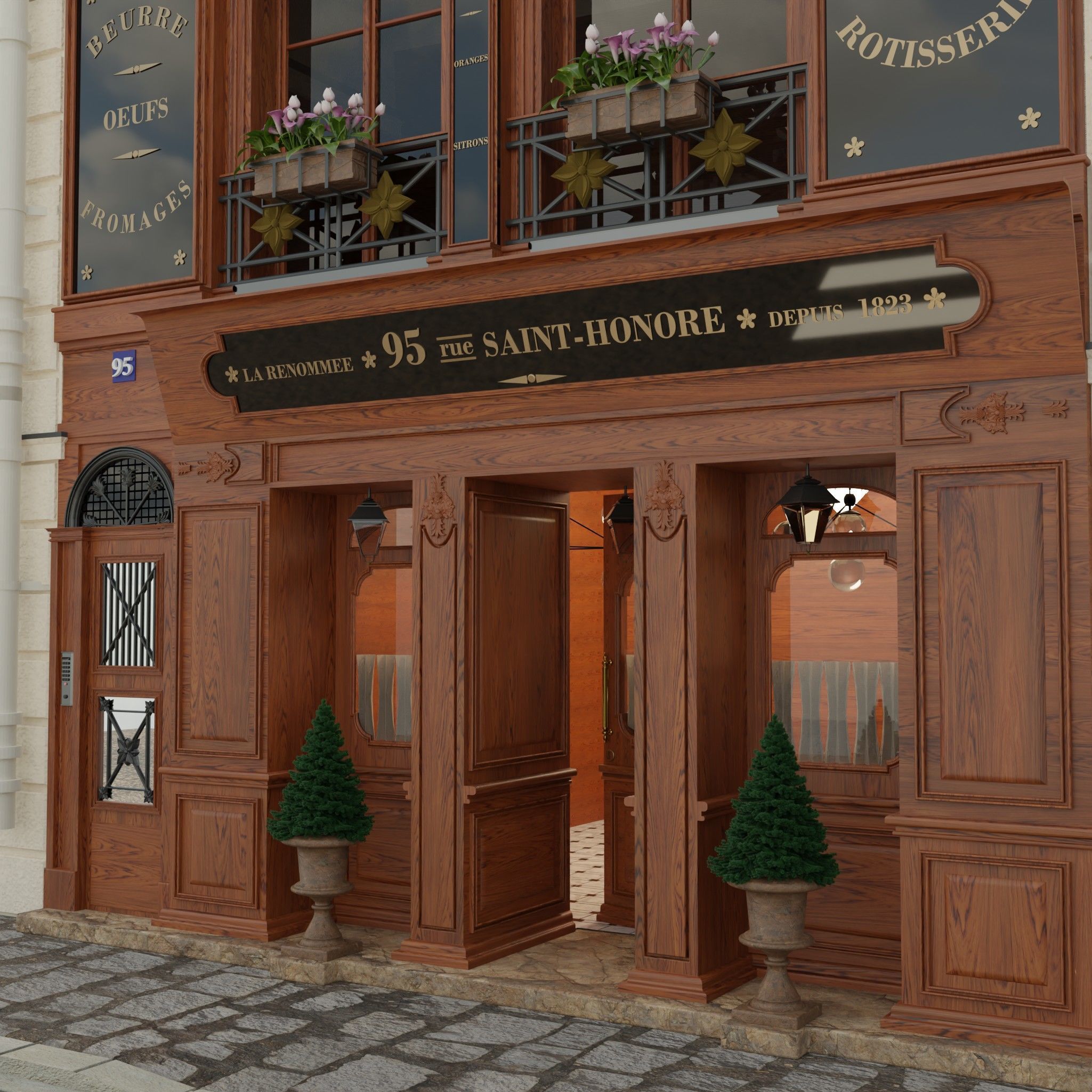 Paris Collection High Quality 3D Model Pack _89