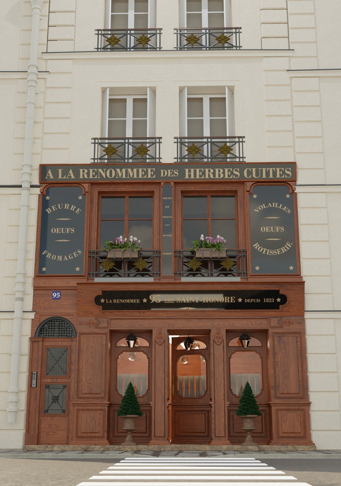 Paris Collection High Quality 3D Model Pack _90