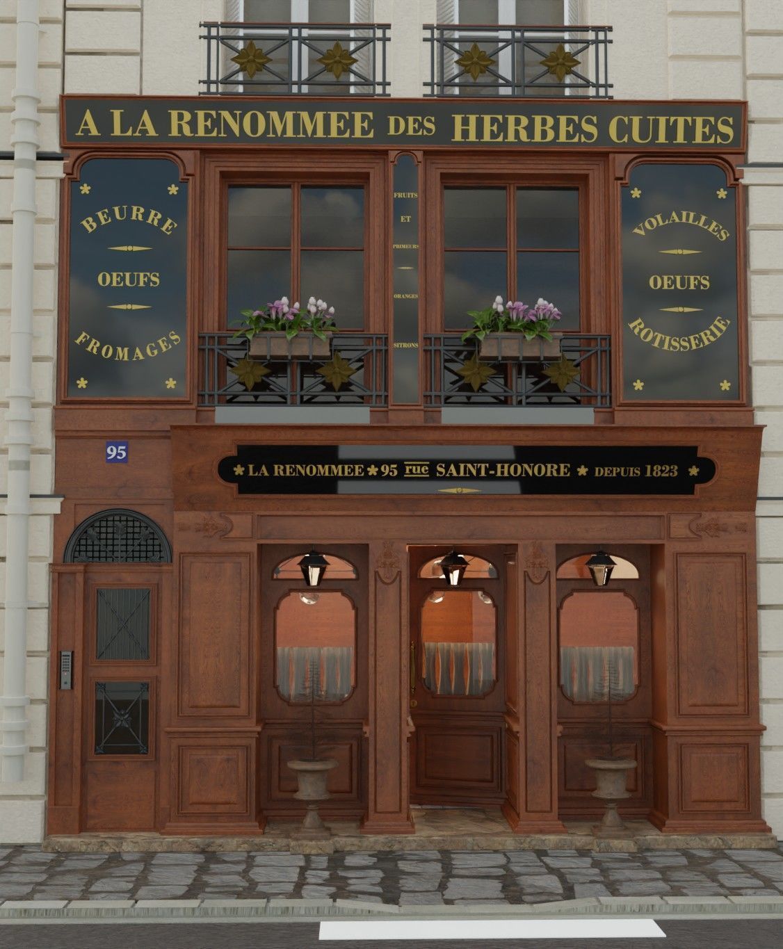 Paris Collection High Quality 3D Model Pack _86