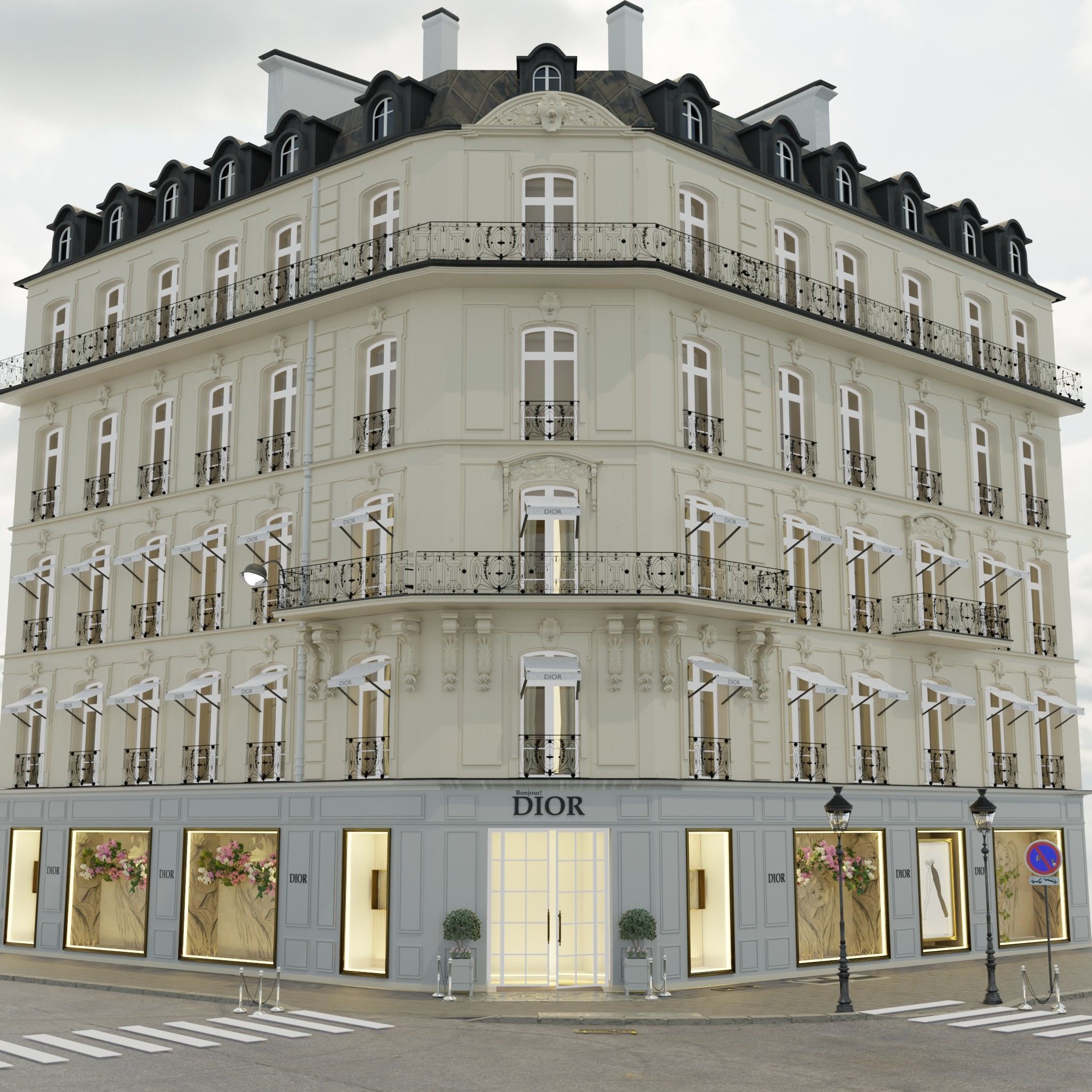 Paris Collection High Quality 3D Model Pack _36