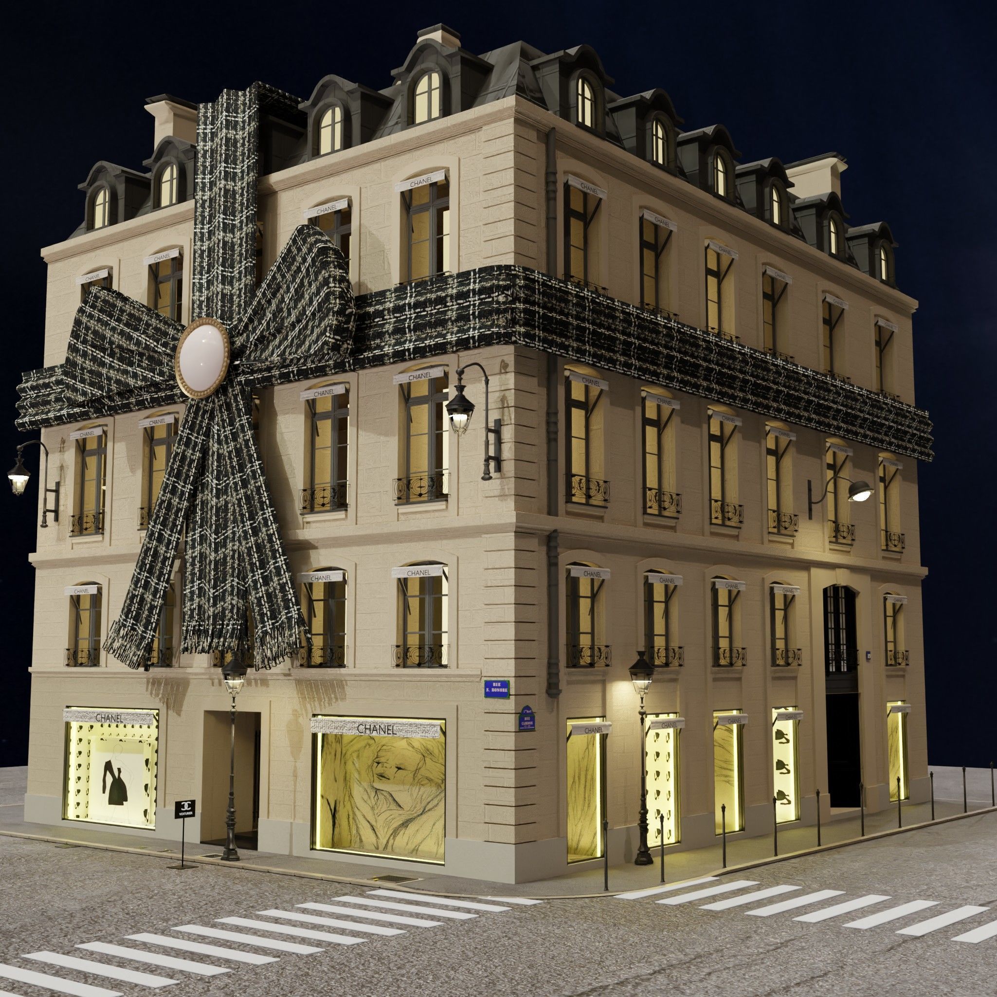 Paris Collection High Quality 3D Model Pack _48