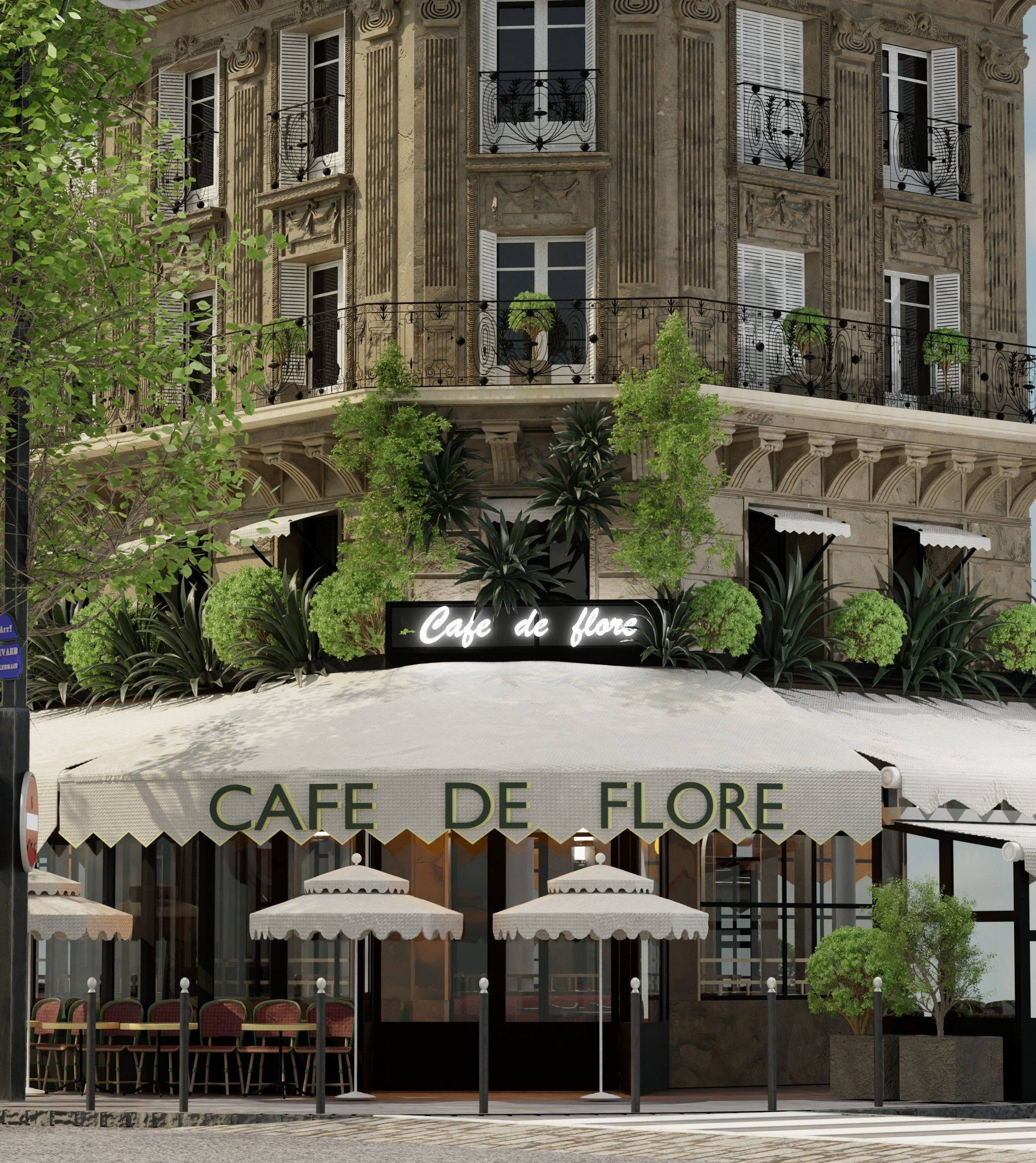 Paris Collection High Quality 3D Model Pack _12