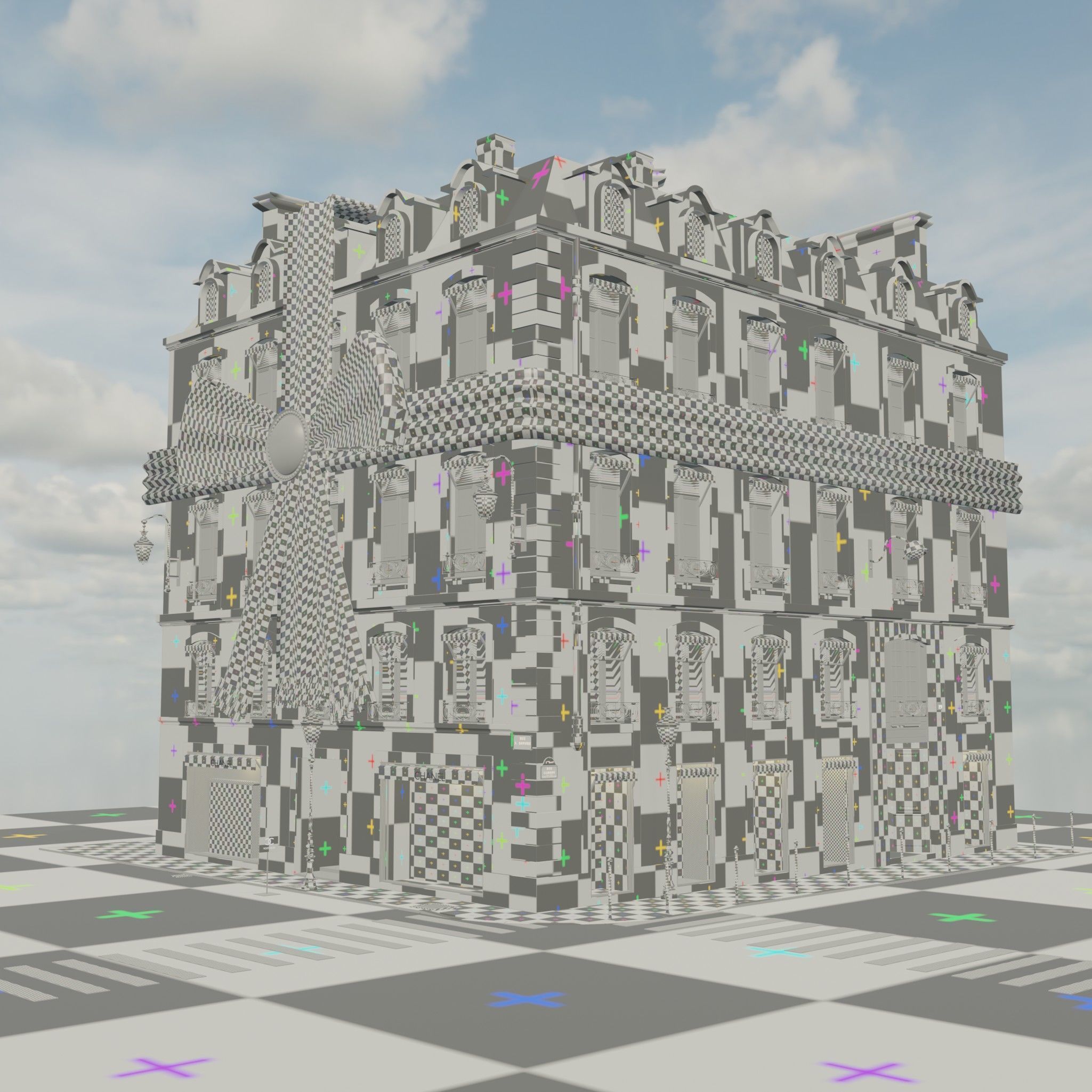 Paris Collection High Quality 3D Model Pack _55