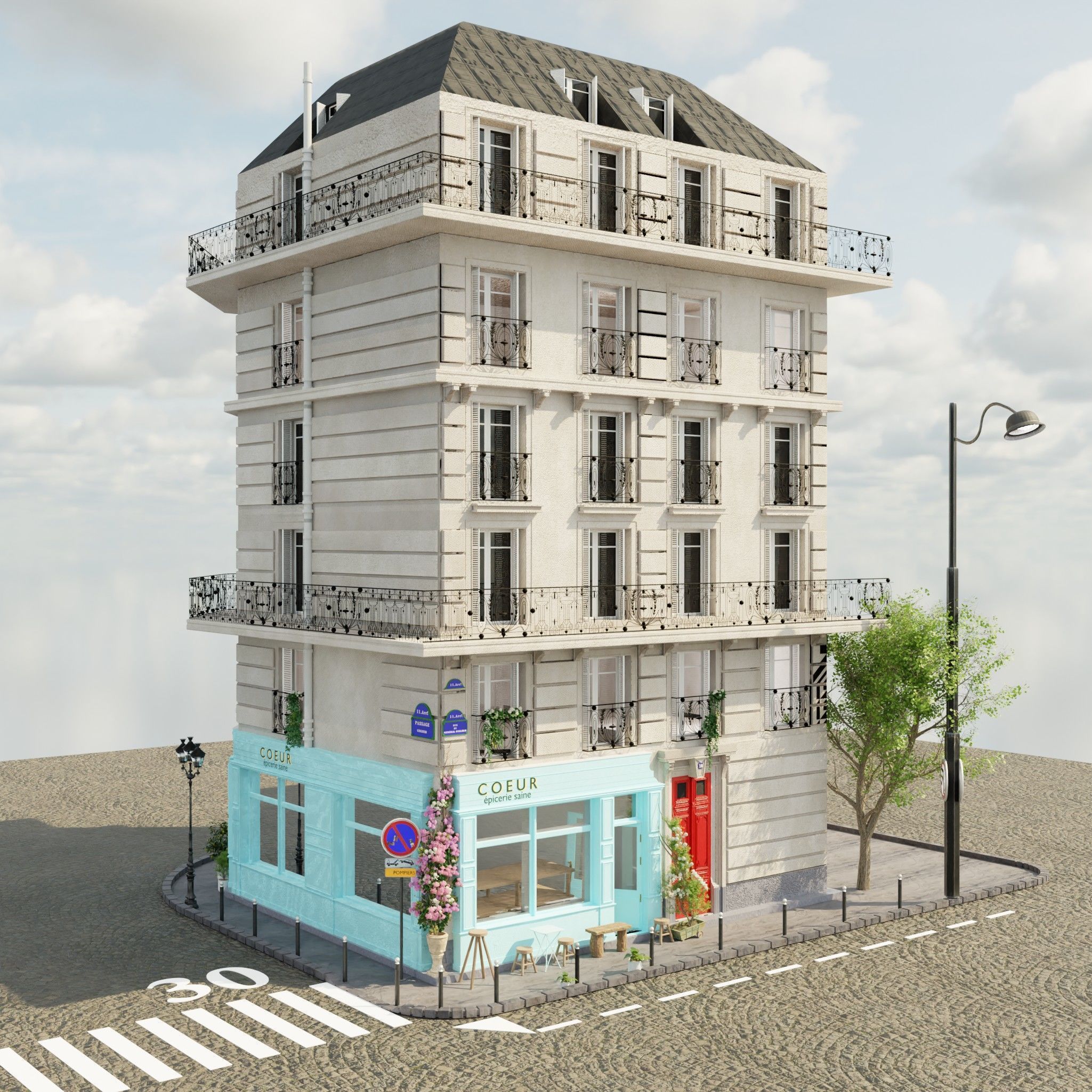 Paris Collection High Quality 3D Model Pack _74