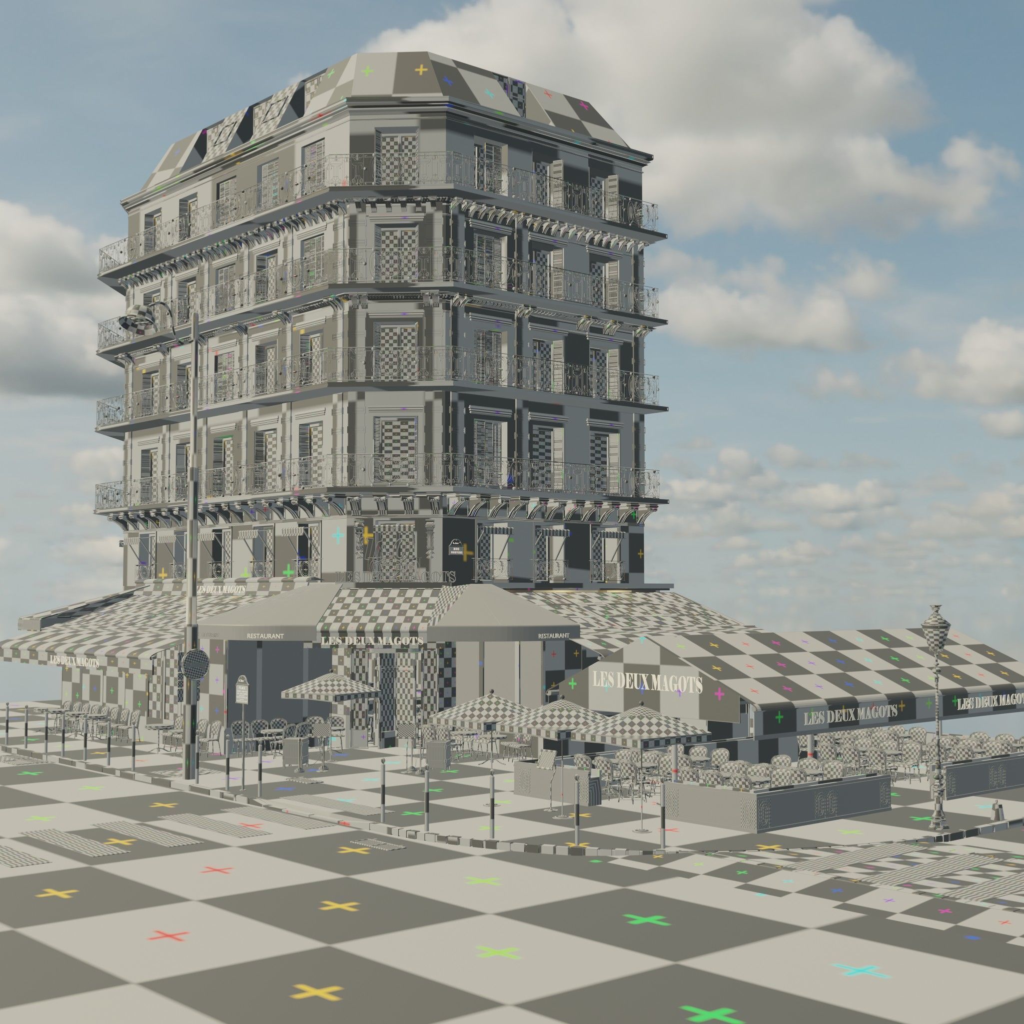 Paris Collection High Quality 3D Model Pack _112