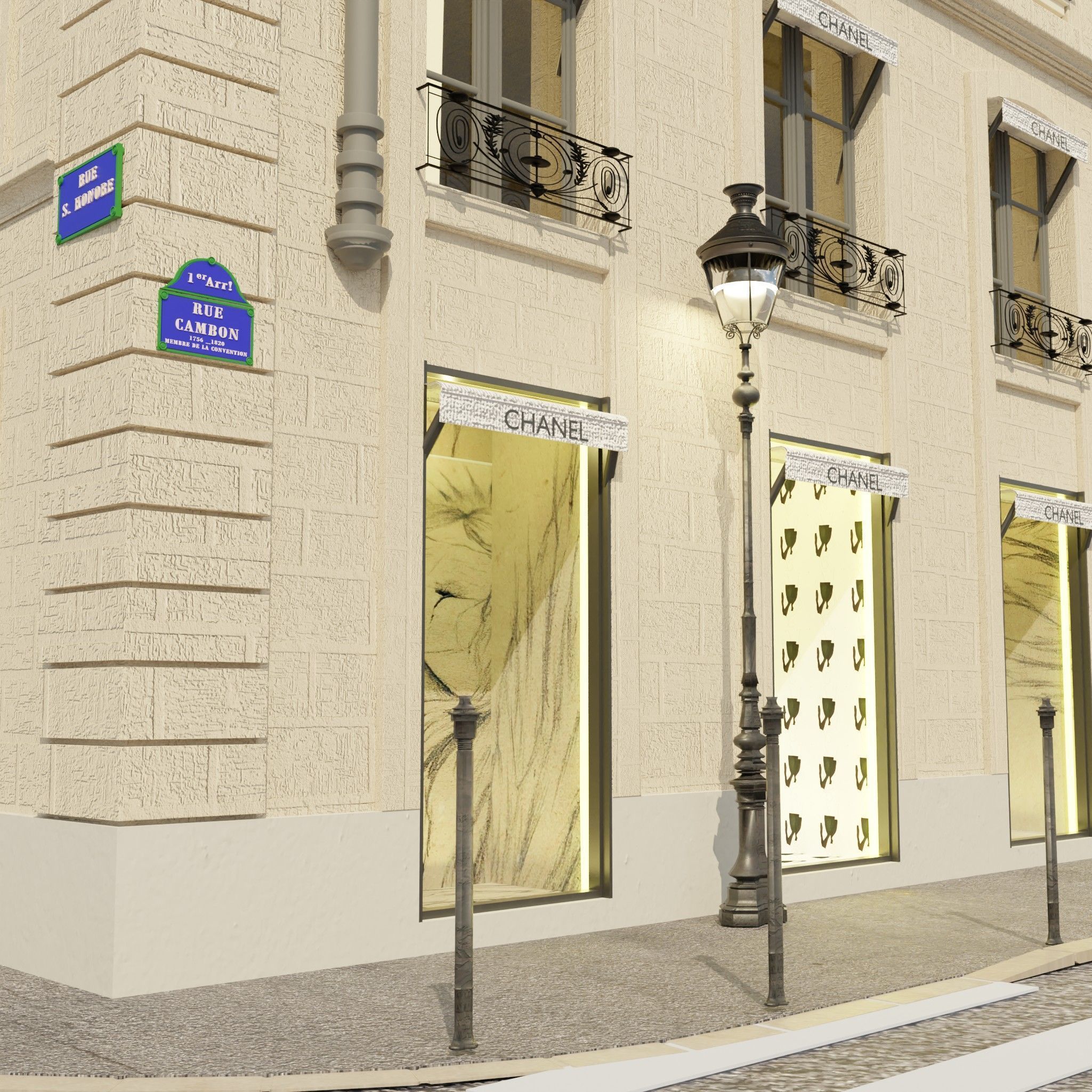Paris Collection High Quality 3D Model Pack _53
