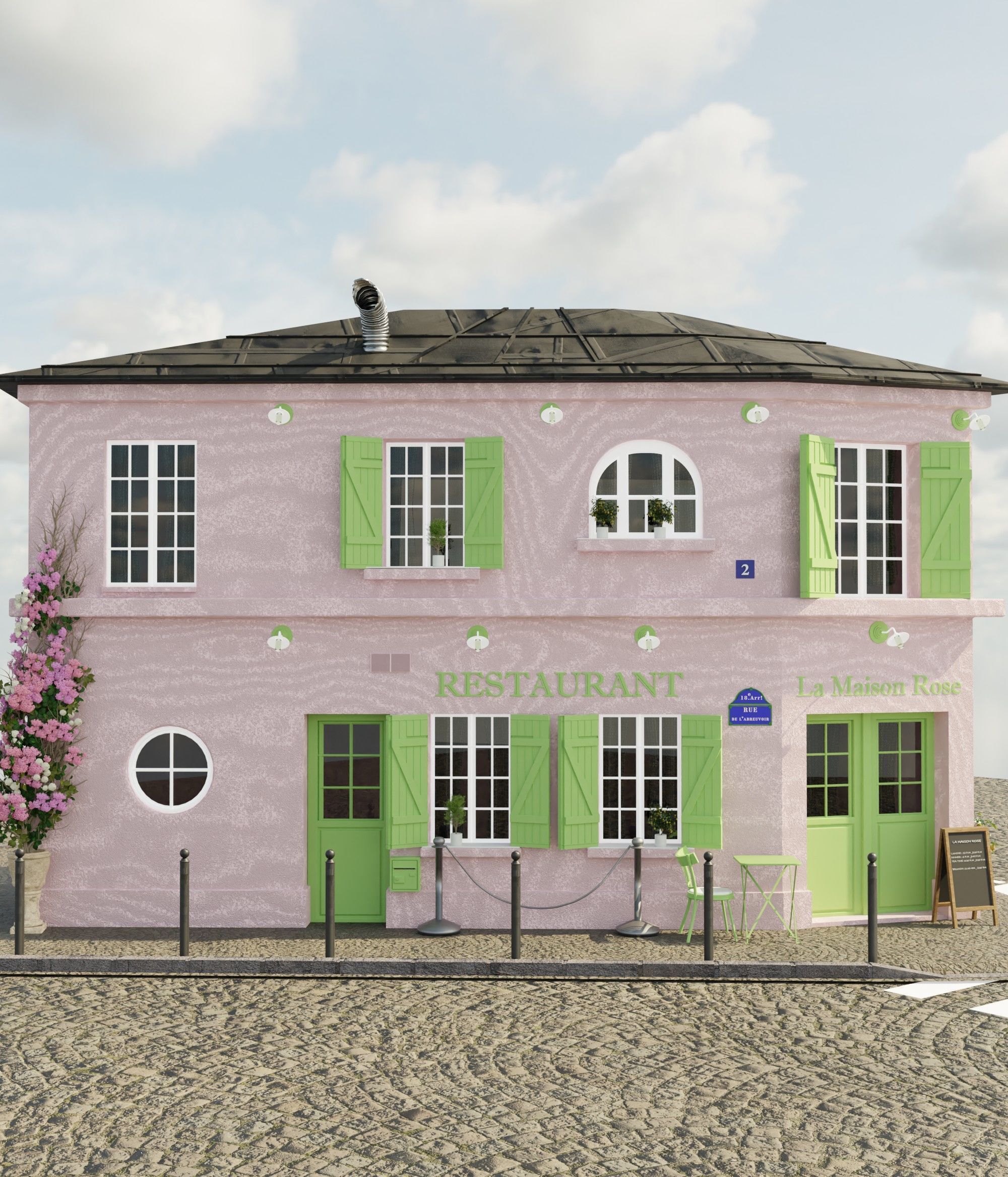 Paris Collection High Quality 3D Model Pack _80